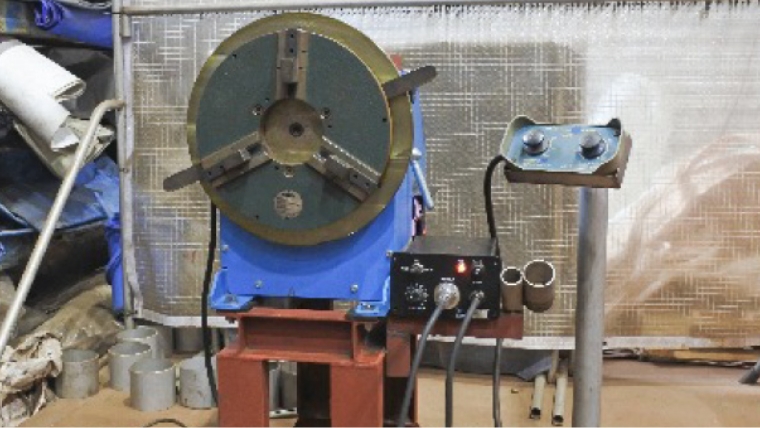 太陽日酸ガス＆ウェルディング　溶接用小型ポジショナー