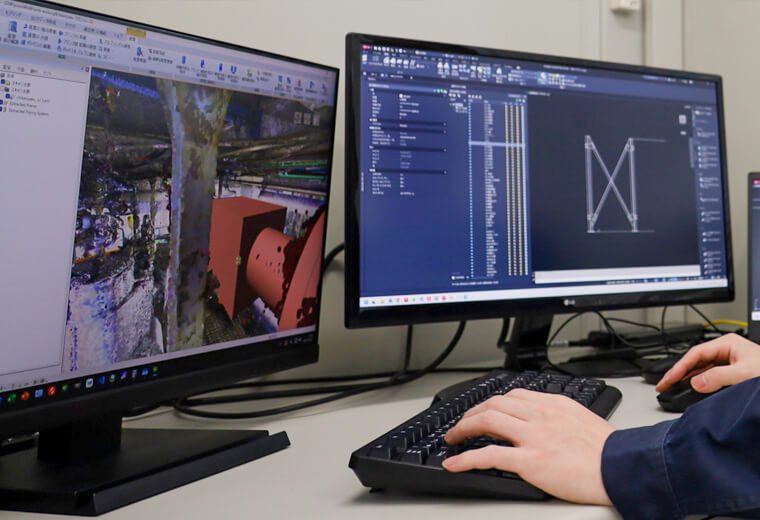 ３Dスキャン・設計支援サービス