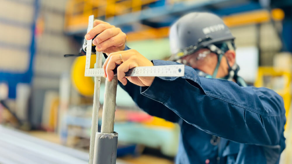 オリジナル製品の製図から、製作・設置まで